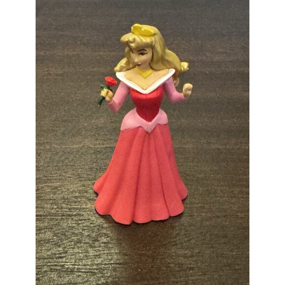 Disney Princesses 3” Cake Topper 4 Toys Sleeping Beauty Belle Cinderella Tiana - Picture 9 of 16